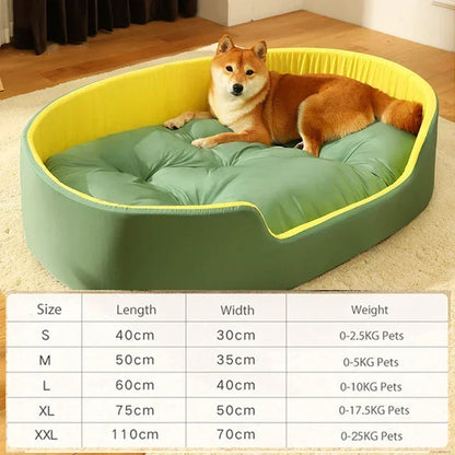 Dog Bed and Cat Bed, Suitable for All Seasons, Winter Warm Pet Bed, Dog Bed, Deep Sleeping Supplies for Medium and Small Dogs